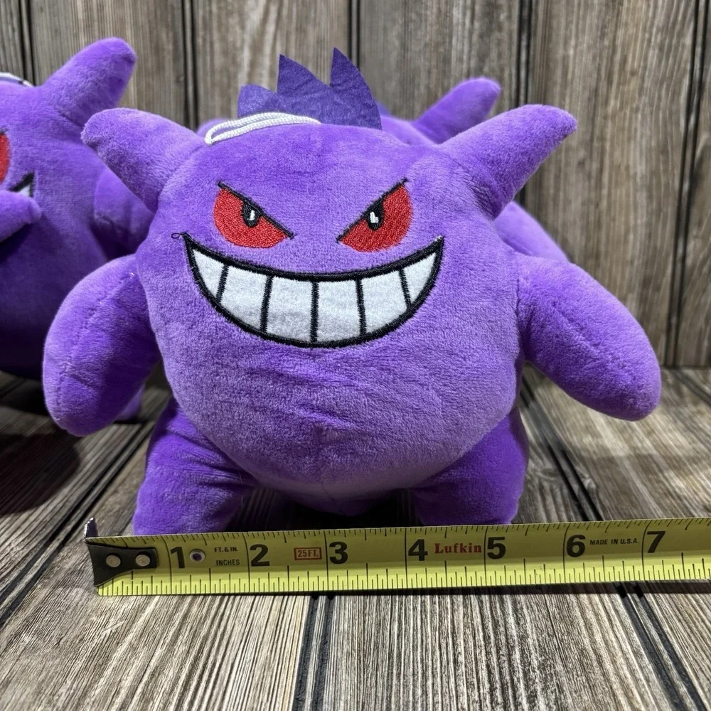 Set Of 4 Gengar Pokemon Plush Animal Toys Party Favors Basket Fillers